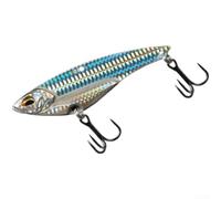 VIB Lure 56 mm con angolo di coda ottimizzato migliora la manovrabilità e riduce il rischio di impigliamento nelle zone di pesca strutturate (blu argento)