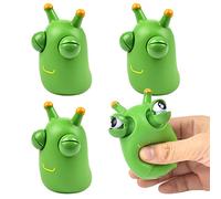 Vibbang 4 Pezzi Stress Squeeze Giocattoli, Spremere Giocattoli, Giocattoli Da Spremere Spuntando Fuori Gli Occhi, Giocattoli Sensoriali da Spremere per Adulti e Bambini, Palline Antistress
