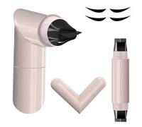 Vibbang Eyeliner Stamp, Stencil Eyeliner Occhi a Doppia Testa, Rotante Timbri Eye Liner, Stencil Impermeabile per Gli Occhi, Wing Tip Pen, Essence Long Lasting Eye Pencil (B)