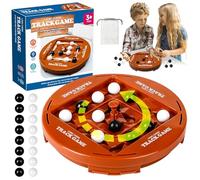 Vibbang Giocattolo Da Pista Per Scacchi Logici, Rotating Black And White Chess, 2 Giocatori, Scacchi Quadrupli Rotanti, Giochi Da Tavolo Interattivi Per Famiglie Genitori-Figli (A)