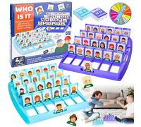 Vibbang Indovina Chi, Indovina Chi Gioco Per Bambini, Gioco da Tavola degli Indovinelli per 2 Giocatori, Gioco da Tavolo Indovina Chi Sono, Gioco da tavolo per famiglie Genitori Bambini Festa