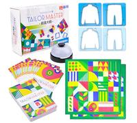 Vibbang Tailor Master Game, Giocattolo per l'allenamento della Concentrazione per Bambini, Gioco Tailor Master, Concentrazione Del Pensiero Per Bambini, Double Battle Gioco da Tavolo (A)