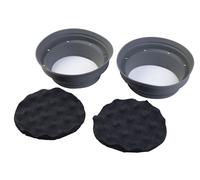 VIBE Auto Furgone Mensola Porta Regolabile Altoparlante Viso Deflettore Set Inc