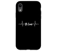 VIBE CITY di St. Louis | Heartbeat Travel Estetic Custodia per iPhone XR