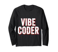 Vibe Coder Software Programmer Developer Coding - Maglia a Manica