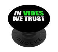 Vibe Coding Divertente Programmatore AI Sviluppatore Umorismo PopSockets PopGrip Adesivo