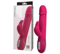 Vibe Couture Rabbit Skater - Vibratore coniglio rotante (rosa)