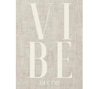 Vibe Decor: Modern Trivia For The Design Enthusiasts | Decorative Hardcover Coffee Table Styling Book For Staging and Stacking