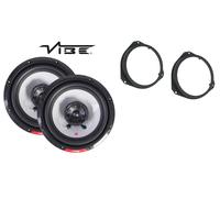 Vibe Pulse6 Speaker Audio Coassiale 6.5" Per Fiat 500 2007-2014 Porta Anteriore