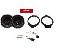 Vibe SLICK6 16.5cm 17cm Altoparlante Coassiale per Opel Astra 2008-17 Ant. Porta