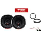 Vibe SLICK6 16.5cm 17cm Coassiale Porta Altoparlante per Vauxhall Vectra 95-02