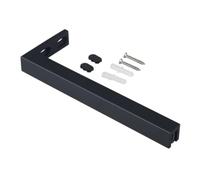 Vibeo Barra Stabilizzatrice per Box Doccia Barra di Supporto Integrata per Il Vetro della Doccia, Staffa Stabilizzatrice a L per Pannelli Senza Telaio, Asta di Supporto Fissa per Il Vetro