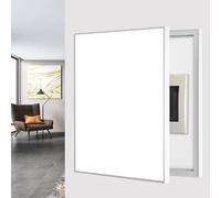 Vibeo Copri Quadro Elettrico Copriquadro Elettrico Decorativo da Parete, Copriquadro Portafusibili da 40, 45, 50, 60, 70, 80 cm, Copriquadro Portadistribuzione in Tinta Unita(White,20x24in/50x60cm)