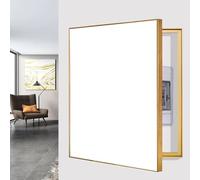 Vibeo Copri Quadro Elettrico Copriquadro Elettrico Decorativo da Parete, Copriquadro Portafusibili da 40, 45, 50, 60, 70, 80 cm, Copriquadro Portadistribuzione in Tinta Unita(Gold,20x24in/50x60cm)