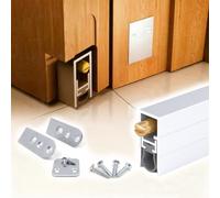 Vibeo Paraspifferi Sottoporta Automatico Guarnizione Automatica a Incasso per Porte