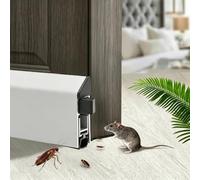 Vibeo Paraspifferi Sottoporta Automatico Guarnizione per la Parte Inferiore di Porte in Legno
