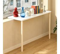 Vibeo Prolunga per Davanzale Prolunga per Davanzale in Legno per Finestre Alte, 50 70 80 100 cm, Mensola da Finestra Rimovibile Bianca, Prolunga per Finestra con Gambe(89x25x70 cm (35x10x28 in))
