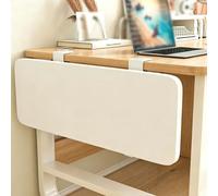 Vibeo Prolunga per Davanzale Vassoio Estensibile Pieghevole per Scrivania con Morsetto, Pannello di Estensione per Davanzali Stretti, Mensola Estensibile per Davanzale(White,90x25 cm (35x10 in))