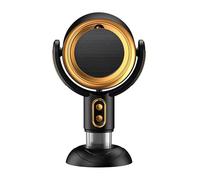 Vibeon - Purificatore Vibeon, purificatore Vibe On, ventilatore Vibe On, filtro ricaricabile, rimovibile e lavabile, mini ventilatore di scarico fumi da cucina con angolo regolabile(Gold)
