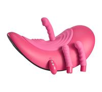 VibePad Rideon - Altalena Rosa con Stimolatore Pulsante per il Punto G e Clitoride
