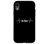 Vibes di San Antonio City | Heartbeat Travel Estetic Custodia per iPhone XR