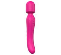 Bacchetta Magica Vibez d'Amore - Vibratore Massaggiante Riscaldante con Batteria Ricaricabile (Rosa)