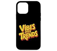 Vibes Over Trends Cultura Minimalista Amante dell'energia Custodia per iPhone 12 mini