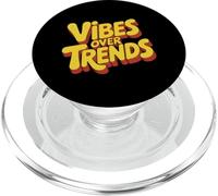 Vibes Over Trends Cultura Minimalista Amante dell'energia PopSockets PopGrip per MagSafe