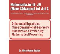 Vibhav Kumar Sac Mathematics for IIT- JEE (Mains &Advanced) Vol. 4 o (Tascabile)