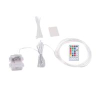Vibhgtf ARO de Baloncesto LED Iluminado - 16 Cambios de Color, Control Remoto, Resistente al Agua, 4 modalità de Parpadeo | Luz de ARO de Baloncesto Con Temporizador para Niños y Adultos