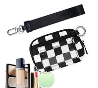 Vibhgtf Cartera Pequeña para Mujer - Monedero con Tarjetero y Correa de Muñeca | Cartera Impermeable con Ventana ID para Mujeres y Chicas, Viaje, Uso Diario