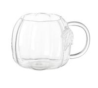 Vibhgtf Fall Coffee Mugs - Clear Glass Autumn Seasonal Whiskey Drinkware | Halloween Harvest Coffee Mug for Milk, Whiskey, Water, Picnic, Fishing, Outdoor, Holiday, Campfire, Hiking, Adventure