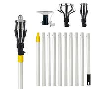 Vibhgtf Light Changer Pole,Telescopic Extension Adjustable Clamping Stick,Light Changing Pole | for Home Office Warehouse Garage Outdoor Chandelier Floodlight