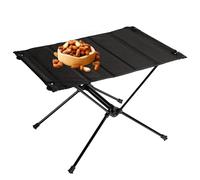Vibhgtf Mesa de picnic plegable,Mesa de campamento Mesa de picnic portátil - Mesa plegable compacta de aleación de aluminio de transporte, mesa plegable resistente pa mesa de picnira picnic, fiesta,