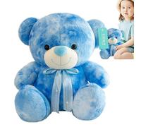 Vibhgtf Orsacchiotto colorato e coccolone | Peluche seduto, morbido e piacevole per la pelle, cuscini coccolati per peluche, morbidi per camera da e ufficio