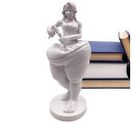 Vibhgtf Statua della dea per la perdita di peso Figurina della Scultura Donna creativa Scultura in resina per salone di bellezza Salone di salute Regali divertenti