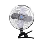Vibhgtf Ventola di raffreddamento a Ventilatore portatile a doppia testa con clip per auto Resistenza alle alte temperature