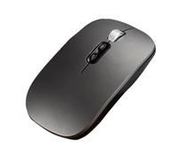 Vibhgtf wireless silenzioso - ricaricabile, wireless ergonomico vocale con IA da 2,4 G, USB silenzioso, 1600 DPI, traduttore 28 lingue per PC, portatile e scr