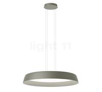 Vibia Bigger Lampada a sospensione LED, verde-grigio - ø107 cm - 3.500 K - Casambi