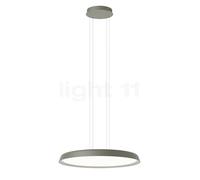Vibia Bigger Lampada a sospensione LED, verde-grigio - ø80 cm - 3.500 K - DALI