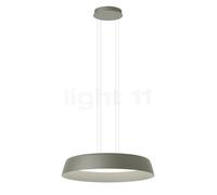Vibia Bigger Lampada a sospensione LED, verde-grigio - ø84 cm - 3.500 K - Casambi