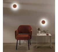 VIBIA Dots LED lampada a parete, indiretta tutto intorno, 467537/10, Dots [Lampade per Interni > Lampade a Parete]