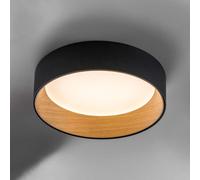 Vibia Duo 4870 plafoniera LED, grafite Vibia