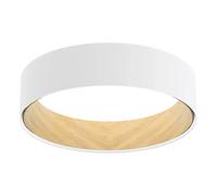 Vibia Duo "circolare" Lampada a Soffitto - Promo 4872 ø 78,5 cm x 12,5 cm Bianco DALI-2, 1-10V, Pulsante 3500 K Static White