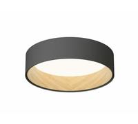 Vibia Duo "circolare" Lampada a Soffitto - Promo 4872 ø 78,5 cm x 12,5 cm Grafite DALI-2, 1-10V, Pulsante 2700 K Static White