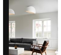 VIBIA Duo lampada a soffitto, LED, cupola, 487693/1B, Duo [Lampade per Interni > Lampade a Soffitto]