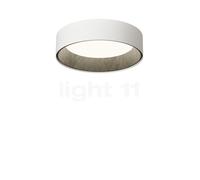 Vibia Duo Petra 4871 Lampada da soffitto LED, bianco plastica - ø47,5 x 12,5 cm - 2.700 K - DALI/1-10 V/Push