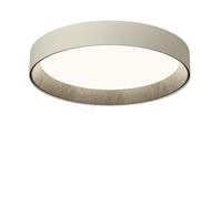 Vibia Duo Petra 4873 Lampada da soffitto LED, bianco crema - ø78,5 x 12,5 cm - 2.700 K - DALI/1-10 V/Push