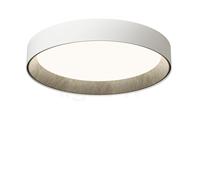 Vibia Duo Petra 4873 Lampada da soffitto LED, bianco plastica - ø78,5 x 12,5 cm - 2.700 K - DALI/1-10 V/Push
