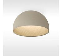 Vibia Duo "semisferica" Lampada a Soffitto - Promo 4878 ø 70 cm x 38,5 cm Crema DALI-2, 1-10V, Pulsante 2700 K Static White